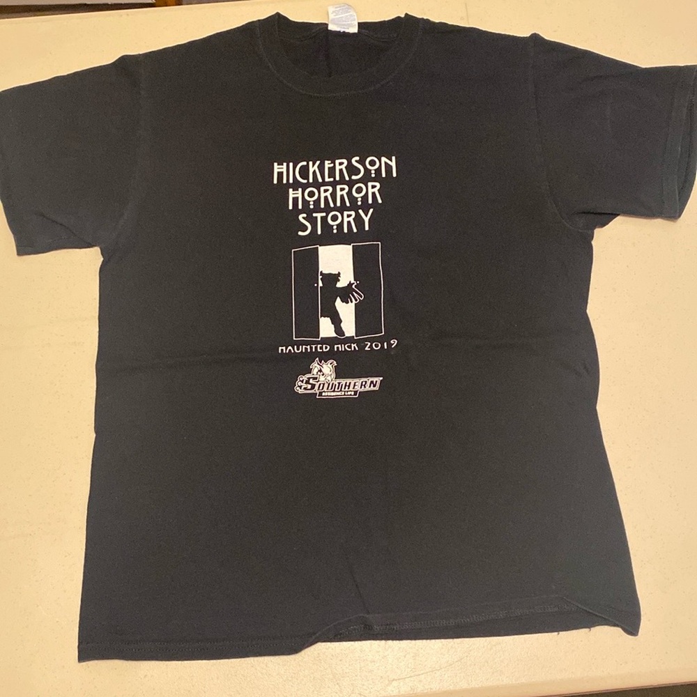 Hickerson Horror Story Black T-Shirt